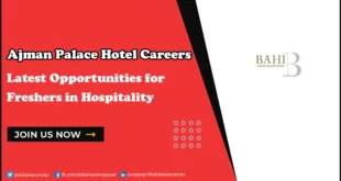 Ajman Palace Hotel Careers