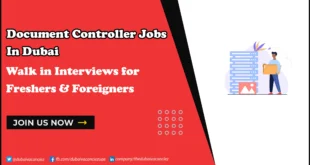 Document Controller Jobs in Dubai